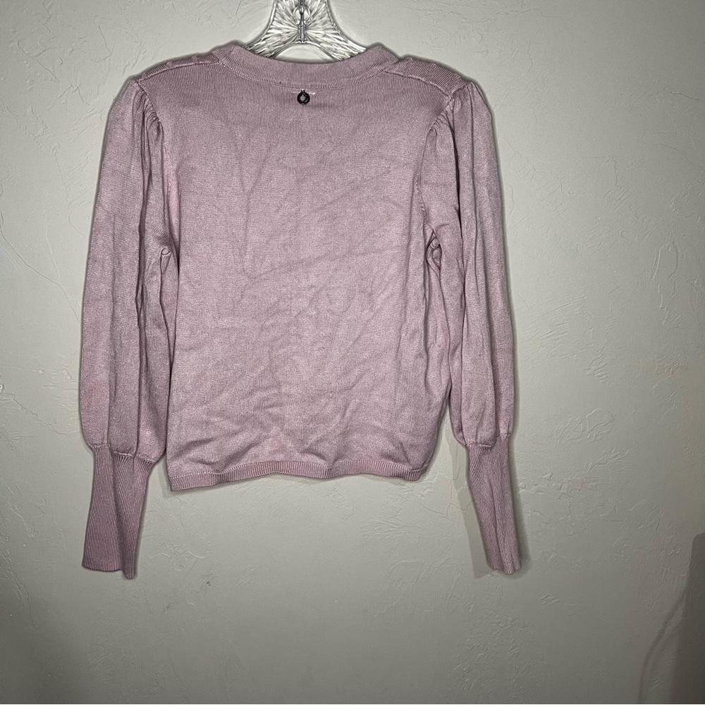 IO‎ Mauve Lantern Sleeves Sweater - Picture 9 of 9